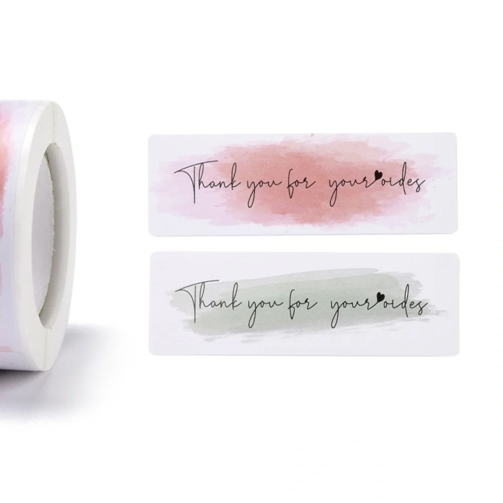 300pcs Thank You Stickers Roll